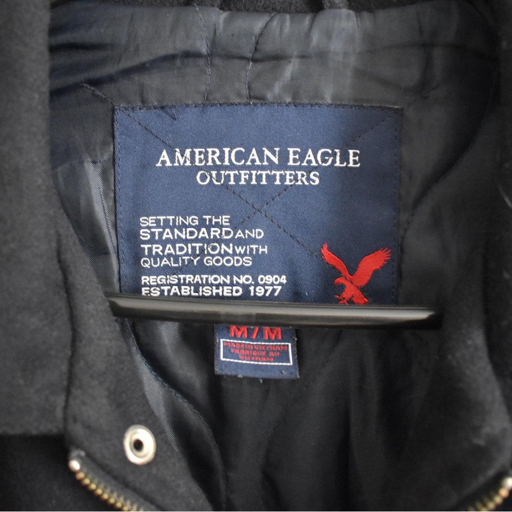 American Eagle Wool Jacket, Size M - image 3